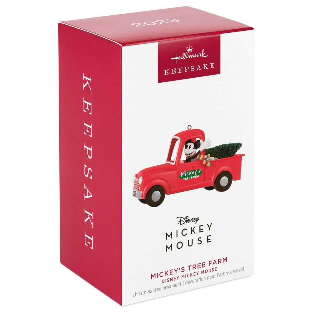 2023 Hallmark Keepsake Ornament - Disney Mickey's Tree Farm
