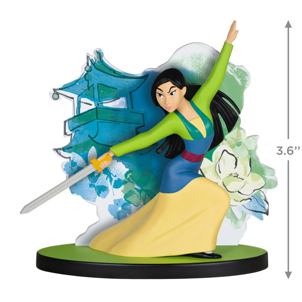 2023 Hallmark Keepsake Ornament - Disney Mulan Heart of a Warrior