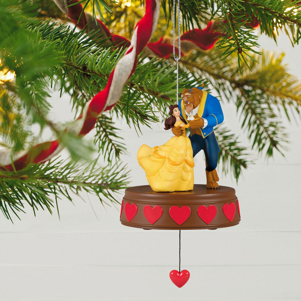 2023 Hallmark Keepsake Ornament - Disney Beauty and the Beast Fairy-Tale First Dance