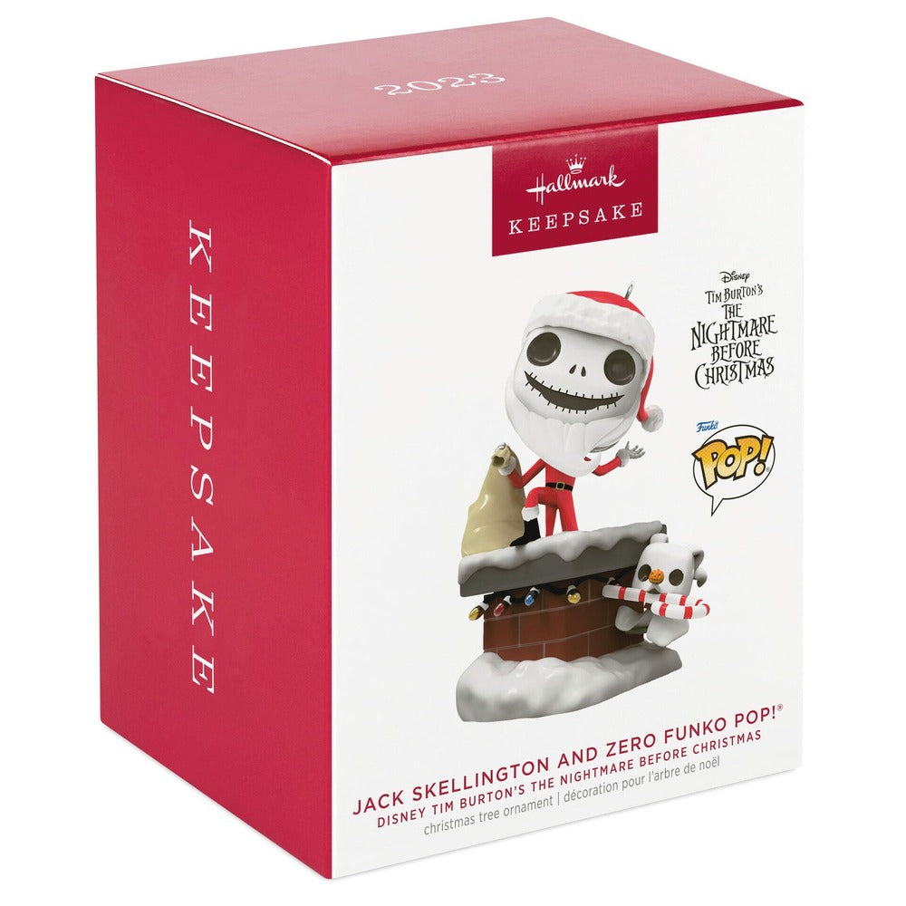 2023 Hallmark Keepsake Ornament - Disney Nightmare Before Christmas Funko Pop