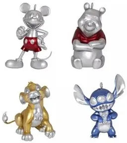 2023 Hallmark Keepsake Ornament - Disney D100 Classic Characters Set of 4