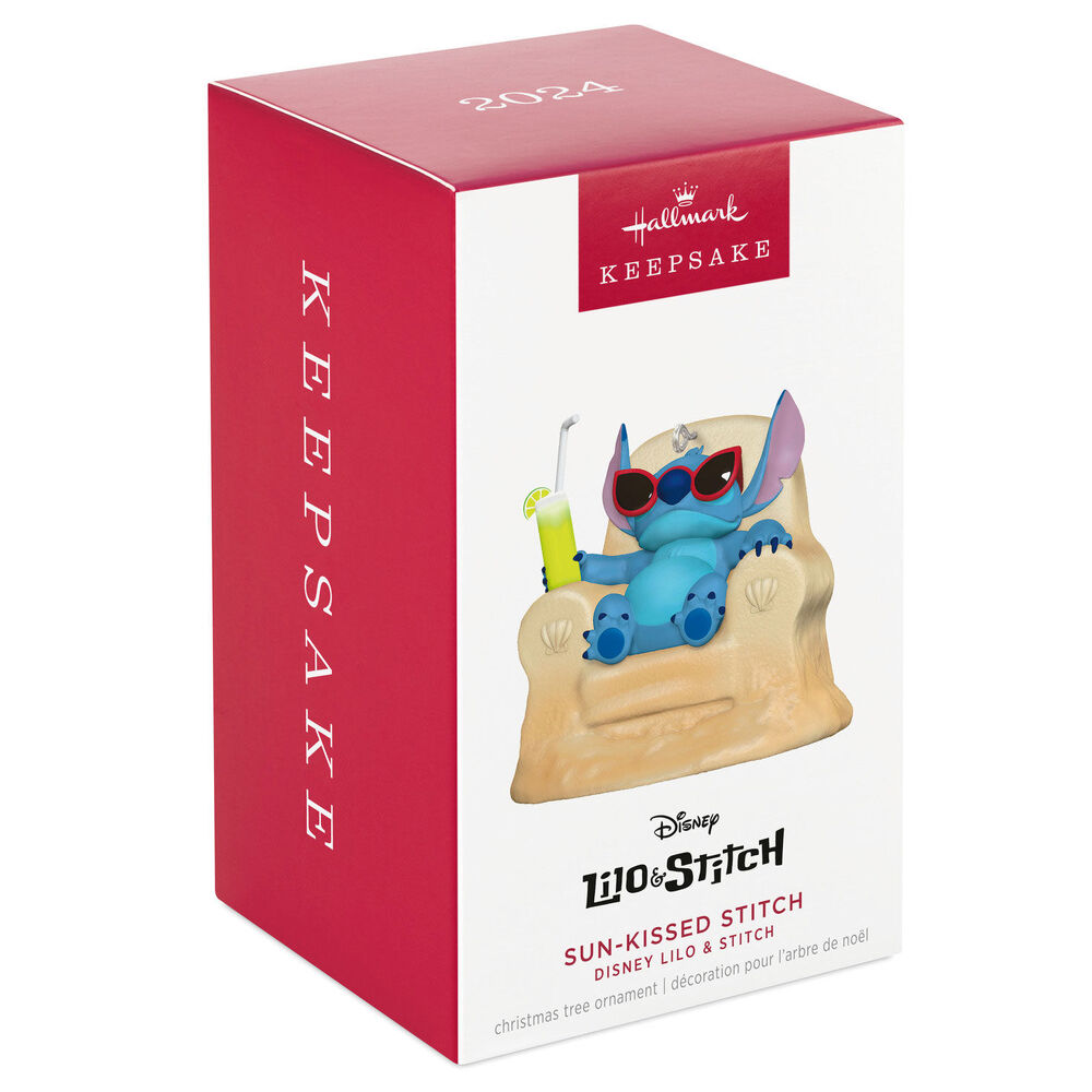 2024 Hallmark Keepsake Ornament - Disney Lilo & Stitch Sun-Kissed Stitch