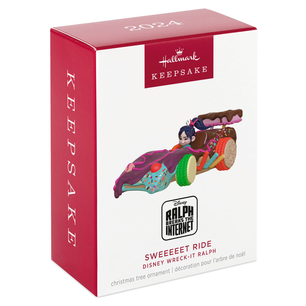 2024 Hallmark Keepsake Ornament - Disney Wreck-It Ralph Sweeeeet Ride