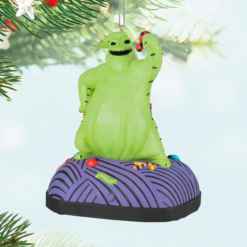 2024 Hallmark Keepsake Ornament - Disney Nightmare Before Christmas Oogie Boogie with Sound and Motion
