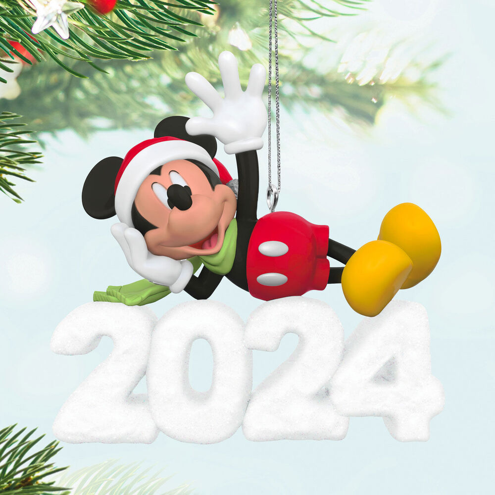2024 Hallmark Keepsake Ornament - Disney Mickey Mouse A Year of Disney Magic