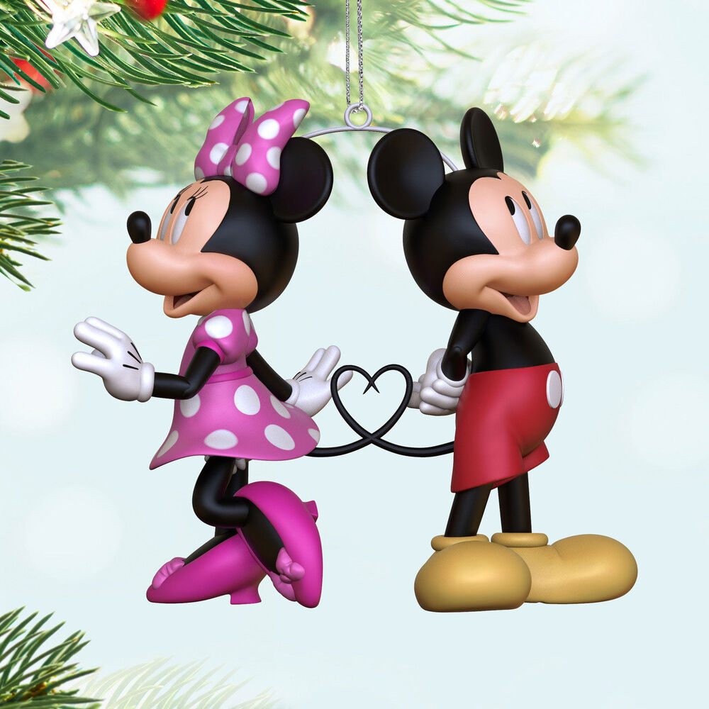 2024 Hallmark Keepsake Ornament - Disney Mickey and Minnie A Tail of Togetherness