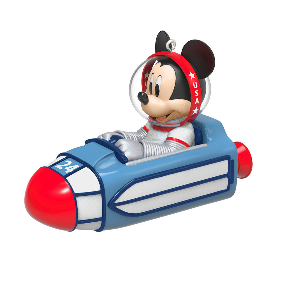 2024 Hallmark Keepsake Ornament - Disney Space Mountain Clear For Launch