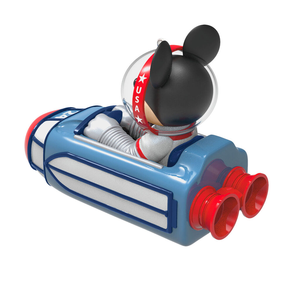 2024 Hallmark Keepsake Ornament - Disney Space Mountain Clear For Launch