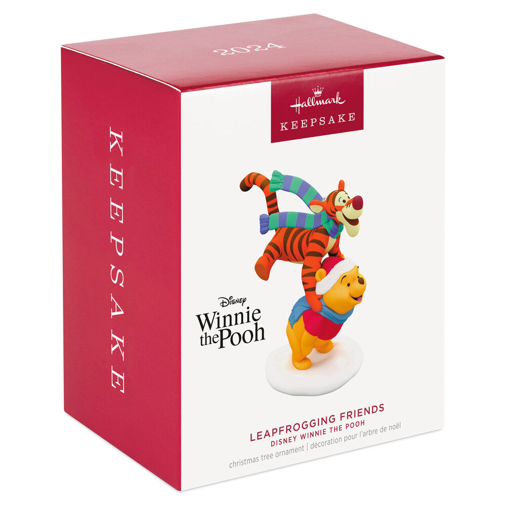 2024 Hallmark Keepsake Ornament - Disney Winnie the Pooh Leapfrogging Friends
