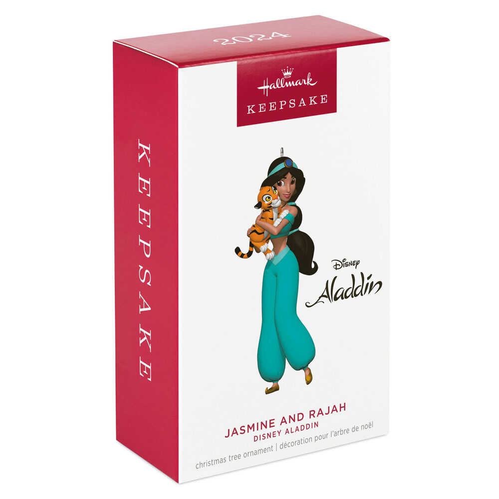 2024 Hallmark Keepsake Ornament - Disney Aladdin Jasmine and Rajah