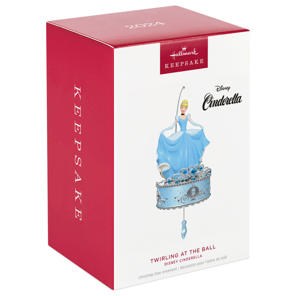 2024 Hallmark Keepsake Ornament - Disney Cinderella Twirling at the Ball