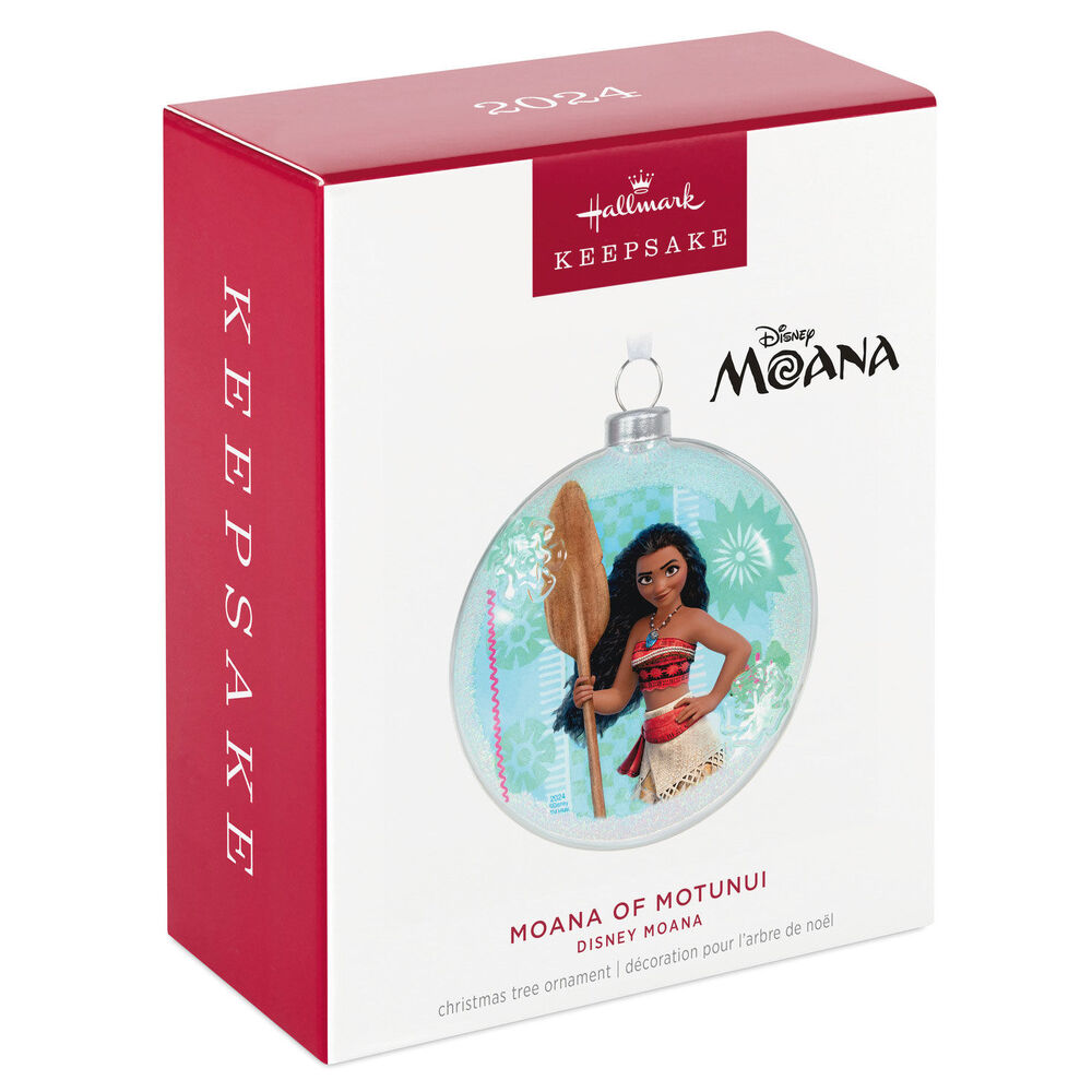2024 Hallmark Keepsake Ornament - Disney Moana of Motunui Glass