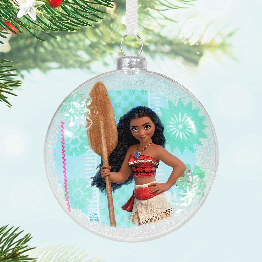 2024 Hallmark Keepsake Ornament - Disney Moana of Motunui Glass