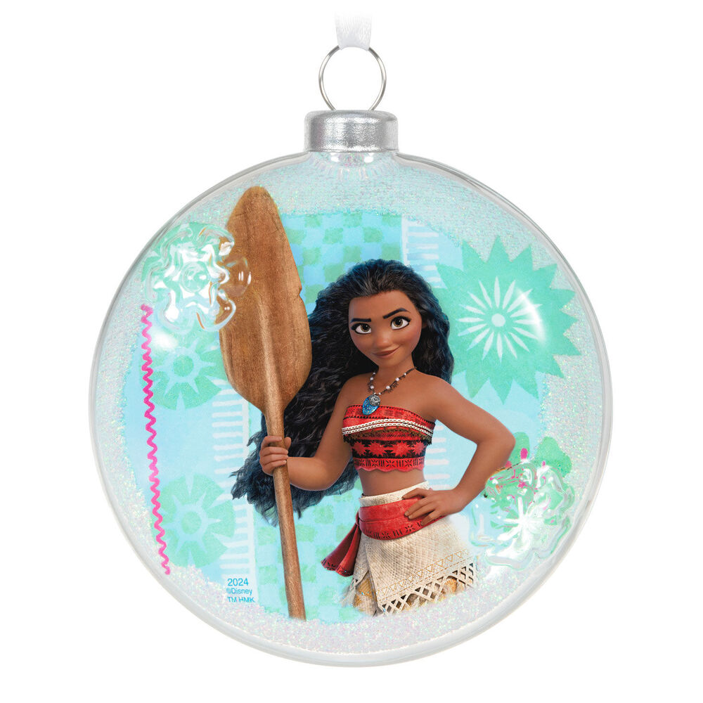 2024 Hallmark Keepsake Ornament - Disney Moana of Motunui Glass