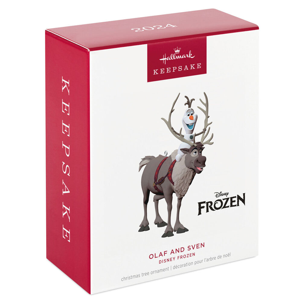 2024 Hallmark Keepsake Ornament - Disney Frozen Olaf and Sven