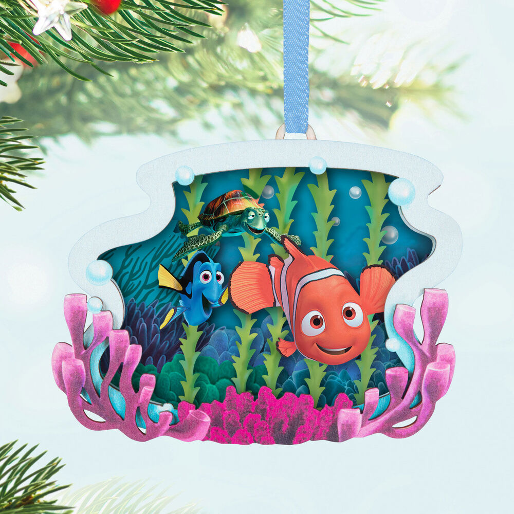 2024 Hallmark Keepsake Ornament - Disney Pixar Finding Nemo Totally Unforgettable Friends Papercraft