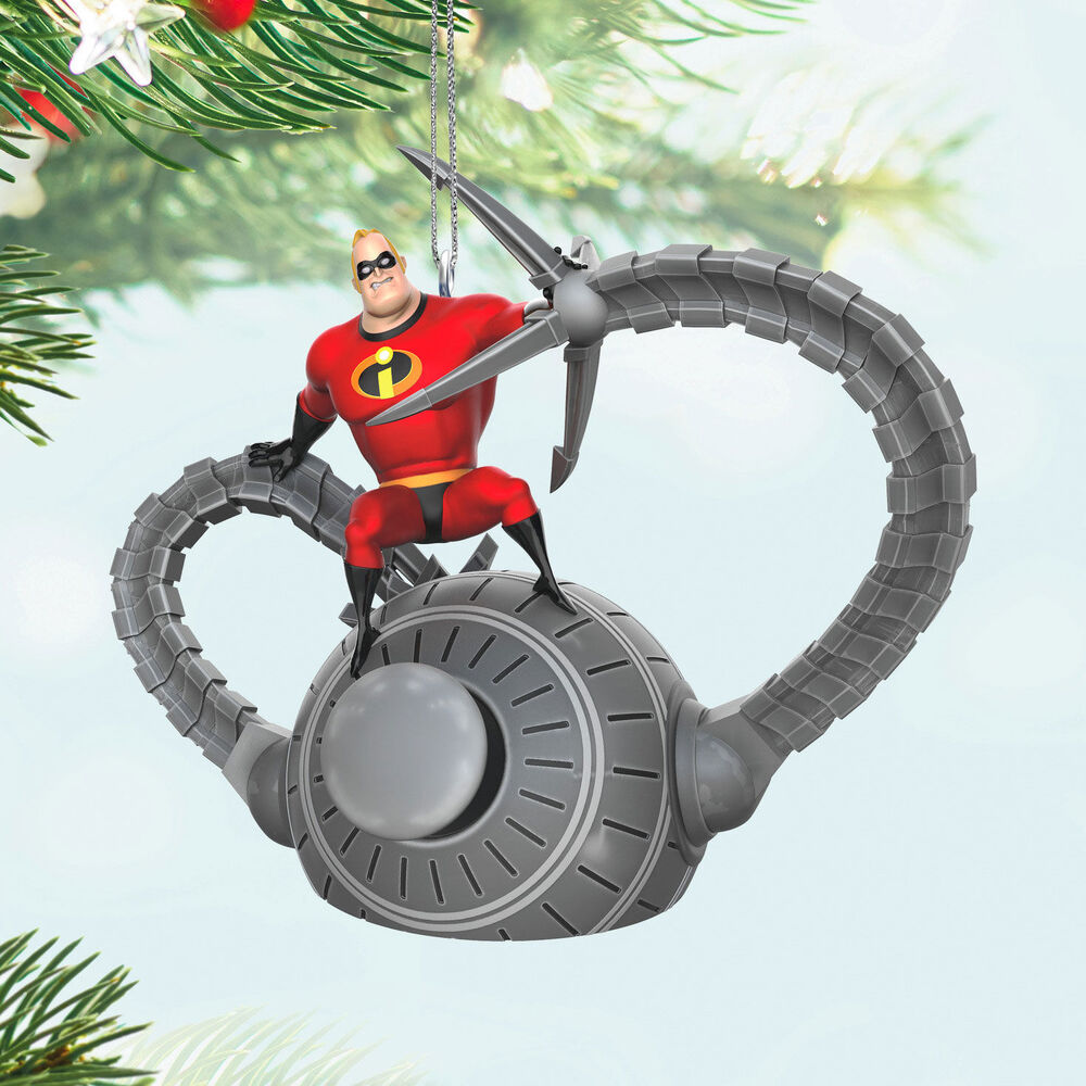 2024 Hallmark Keepsake Ornament - Disney Pixar The Incredibles 20th Anniversary Battling the Omnidroid