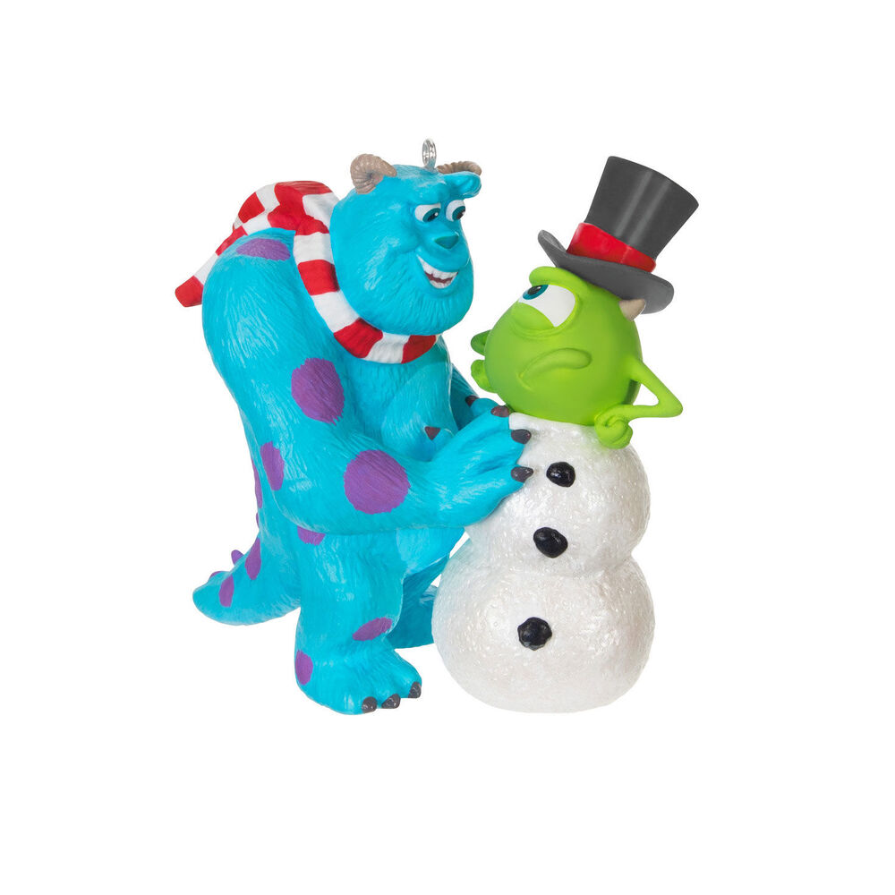 2024 Hallmark Keepsake Ornament - Disney Pixar Monsters Inc. Sulley Builds a Snow-Mike