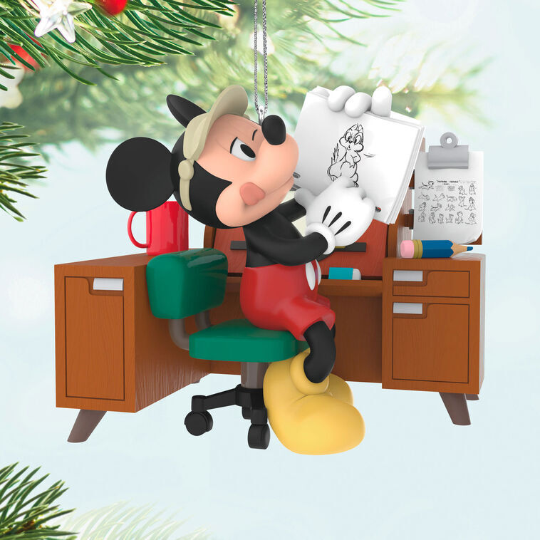 2025 Hallmark Keepsake Ornament - Disney Mickey Mouse From Sketch to Screen