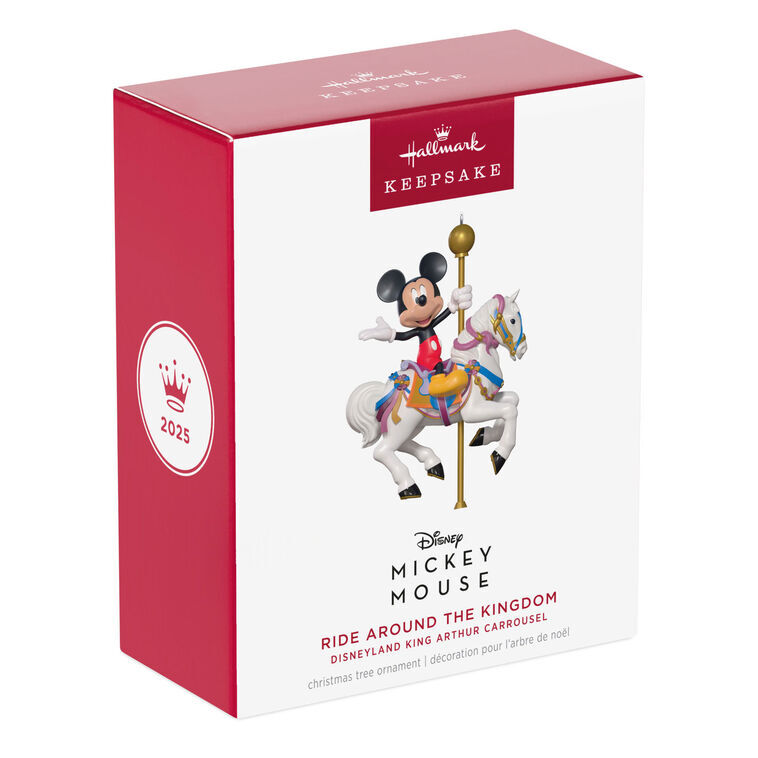 2025 Hallmark Keepsake Ornament - Disneyland King Arthur Carousel Ride Around the Kingdom