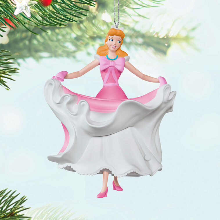 2025 Hallmark Keepsake Ornament - Disney Cinderella A Lovely Dress for Cinderelly Musical