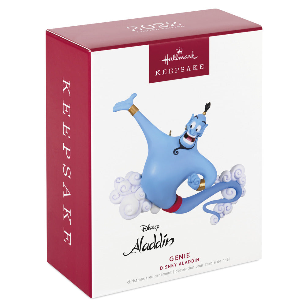2022 Hallmark Keepsake Ornament - Disney Aladdin Genie