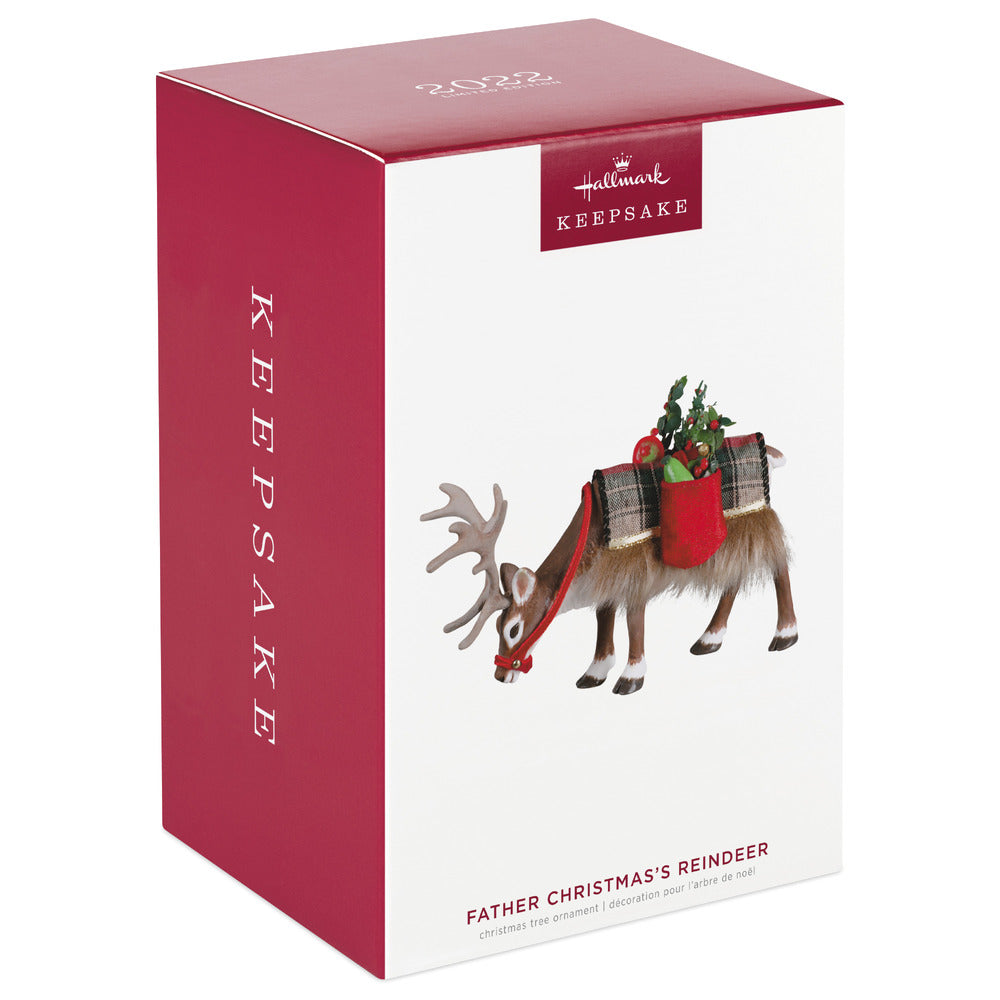 2022 Hallmark Keepsake Ornament - Father Christmas's Reindeer