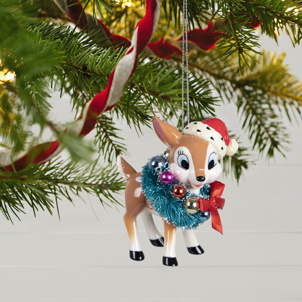 2022 Hallmark Keepsake Ornament - Retro Reindeer Porcelain