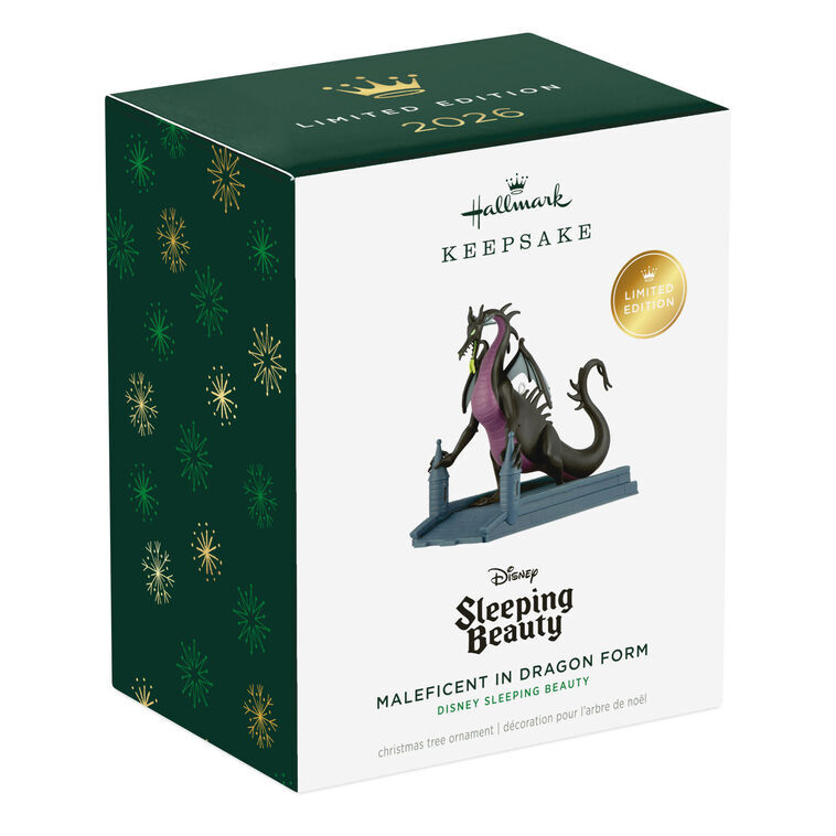 2026 Hallmark Keepsake Ornament - Disney Sleeping Beauty Maleficent in Dragon Form
