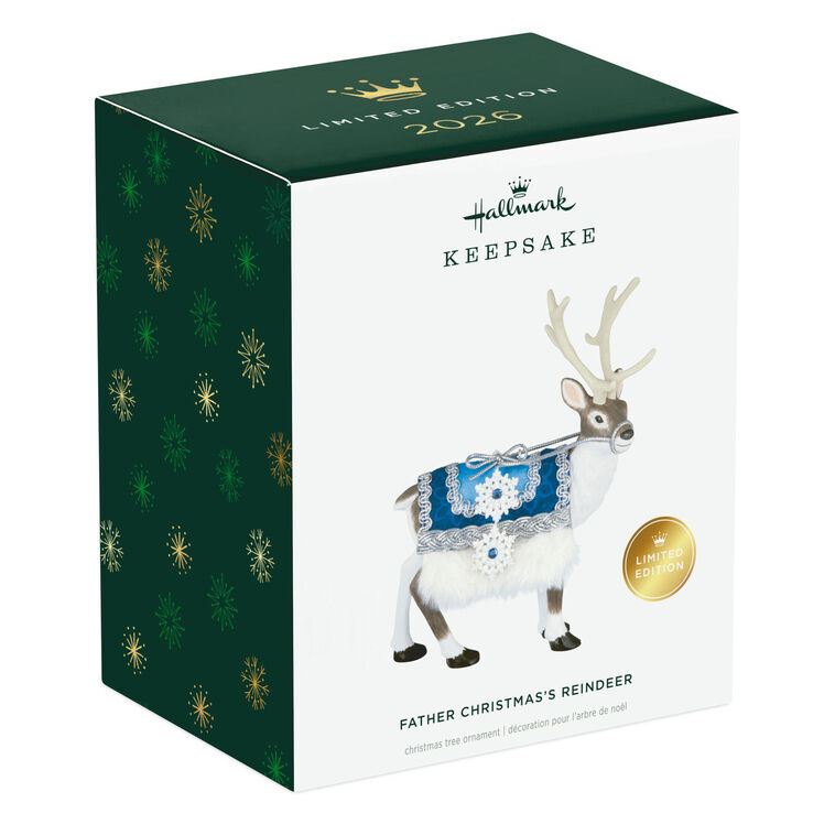 2026 Hallmark Keepsake Ornament - Father Christmas's Reindeer