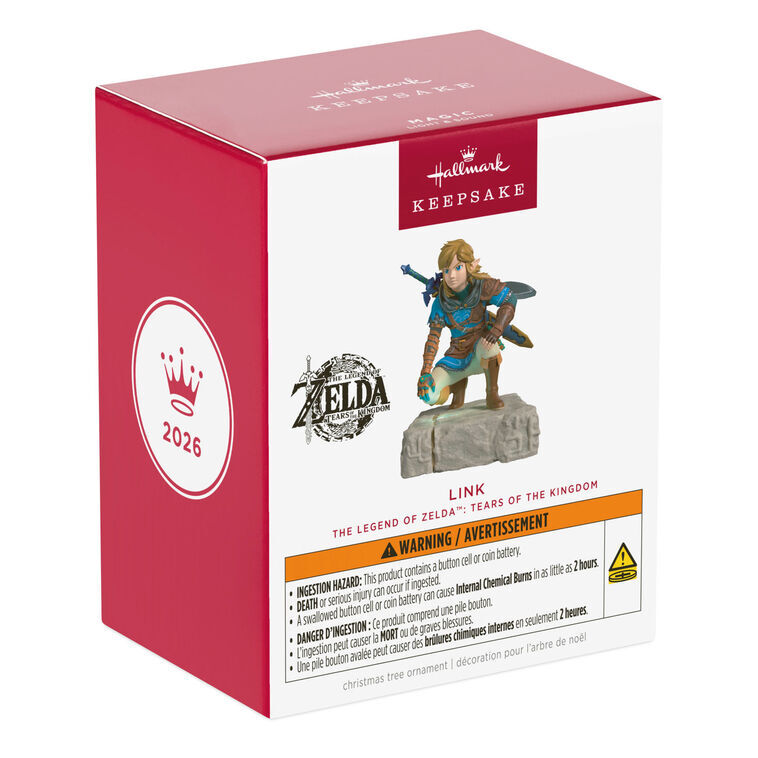 2026 Hallmark Keepsake Ornament - Nintendo The Legend of Zelda: Tears of the Kingdom Link Musical with Light