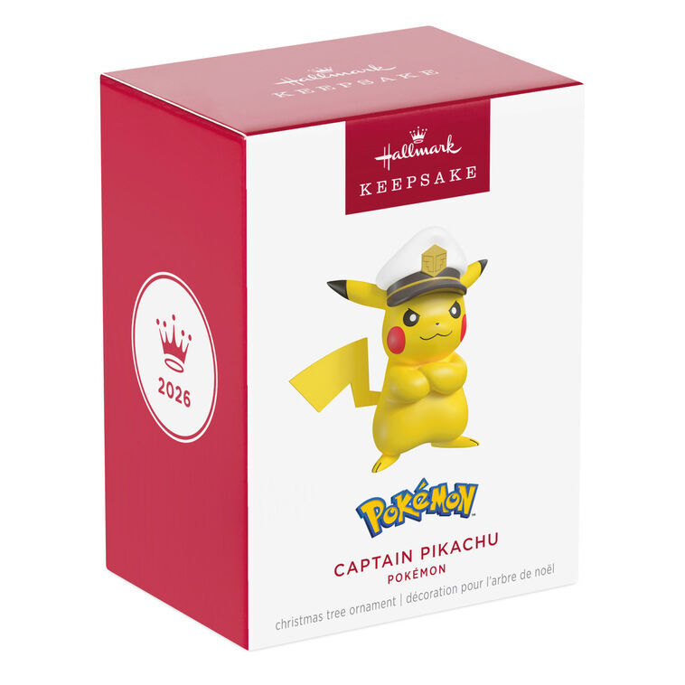 2026 Hallmark Keepsake Ornament - Pokémon Captain Pikachu