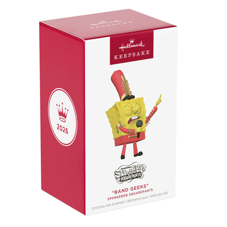 2026 Hallmark Keepsake Ornament - Nickelodeon Spongebob Squarepants Band Geeks