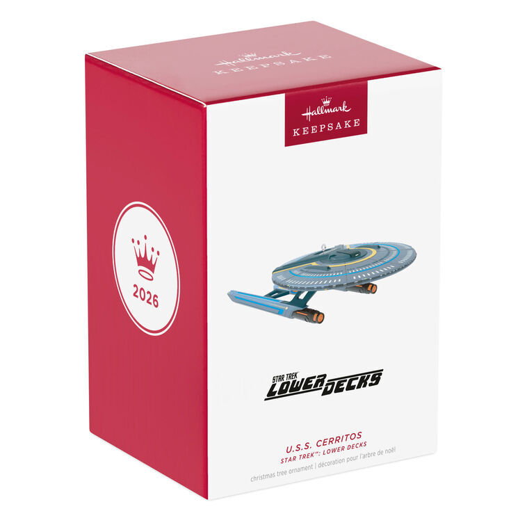 2026 Hallmark Keepsake Ornament - Star Trek: Lower Decks U.S.S. Cerritos