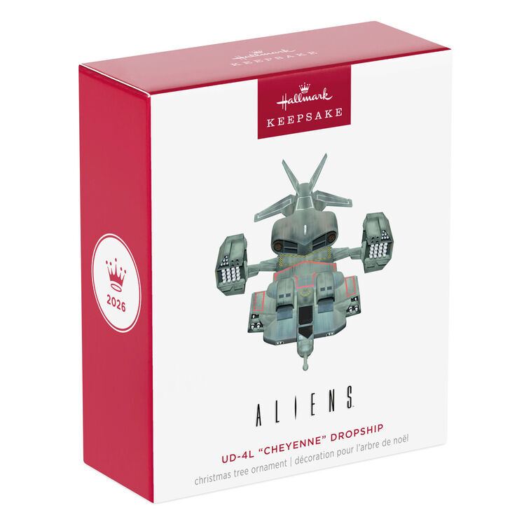 2026 Hallmark Keepsake Ornament - Aliens UD-4L "Cheyenne" Dropship
