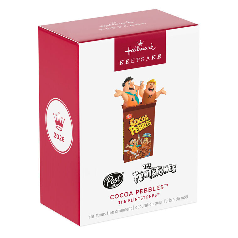 2026 Hallmark Keepsake Ornament - The Flintstones Cocoa Pebbles