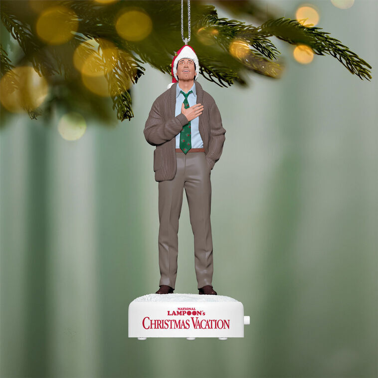 2026 Hallmark Keepsake Ornament - National Lampoon's Christmas Vacation Clark Griswold with Sound