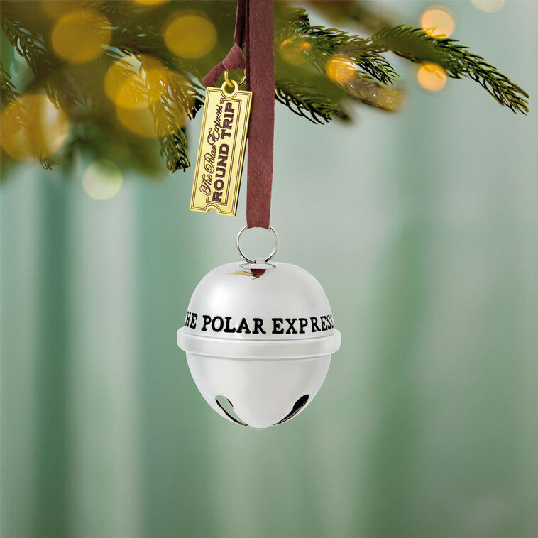 2026 Hallmark Keepsake Ornament - The Polar Express Santa's Sleigh Bell Metal