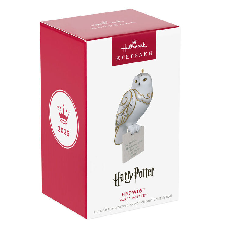 2026 Hallmark Keepsake Ornament - Harry Potter Hedwig with Letter