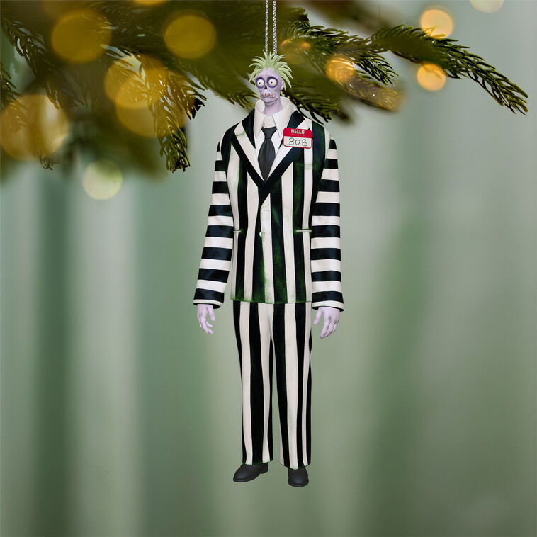 2026 Hallmark Keepsake Ornament - Beetlejuice Bob as Beetlejuice