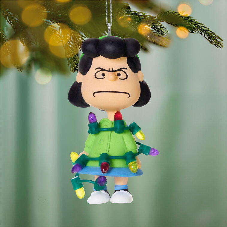 2026 Hallmark Keepsake Ornament - The Peanuts Gang Lucy's All Tangled Up!