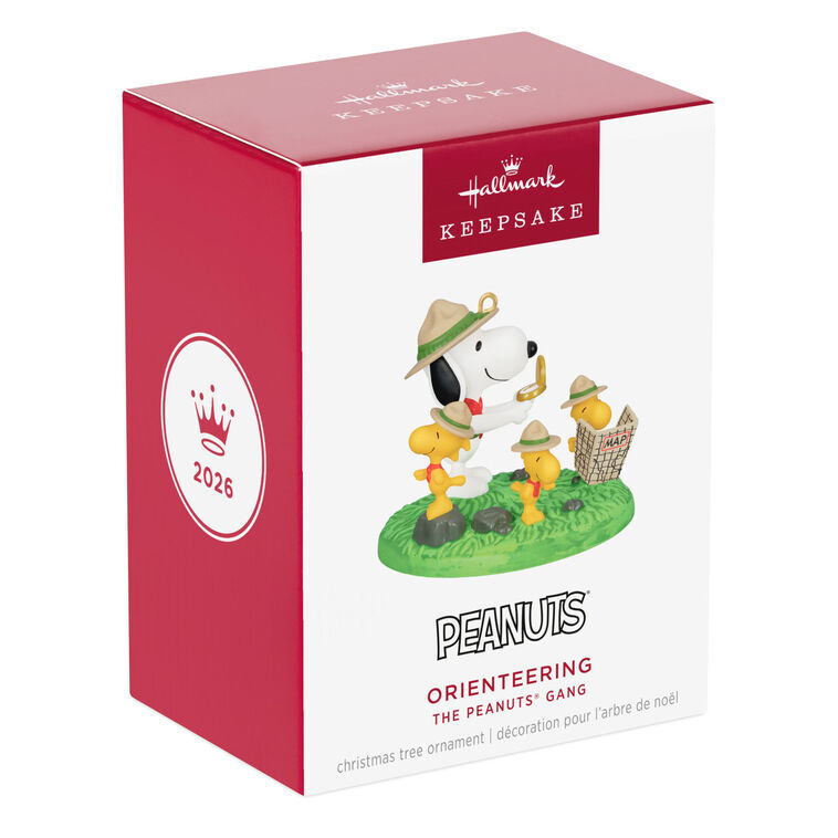 2026 Hallmark Keepsake Ornament - The Peanuts Gang Orienteering