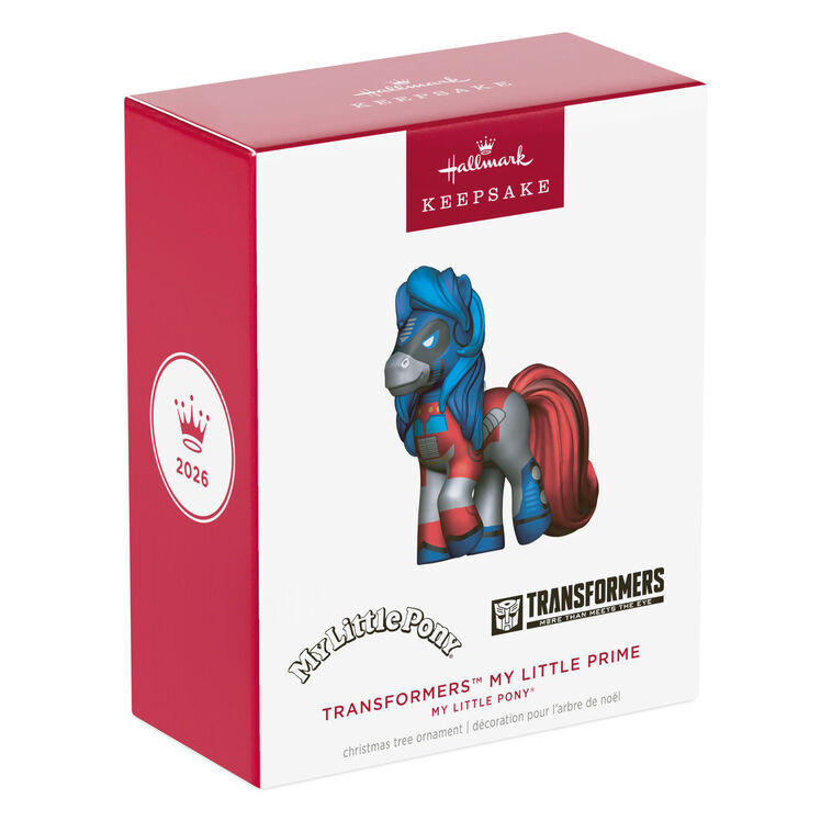 2026 Hallmark Keepsake Ornament - My Little Pony Transformers My Little Prime