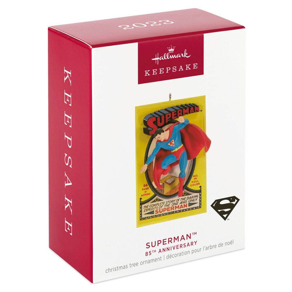 2023 Hallmark Keepsake Ornament - DC 85th Anniversary Superman