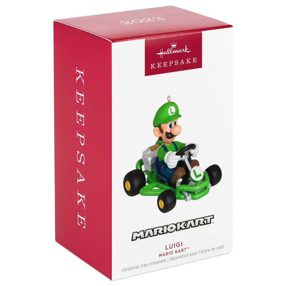 2023 Hallmark Keepsake Ornament - Nintendo Mario Kart Luigi