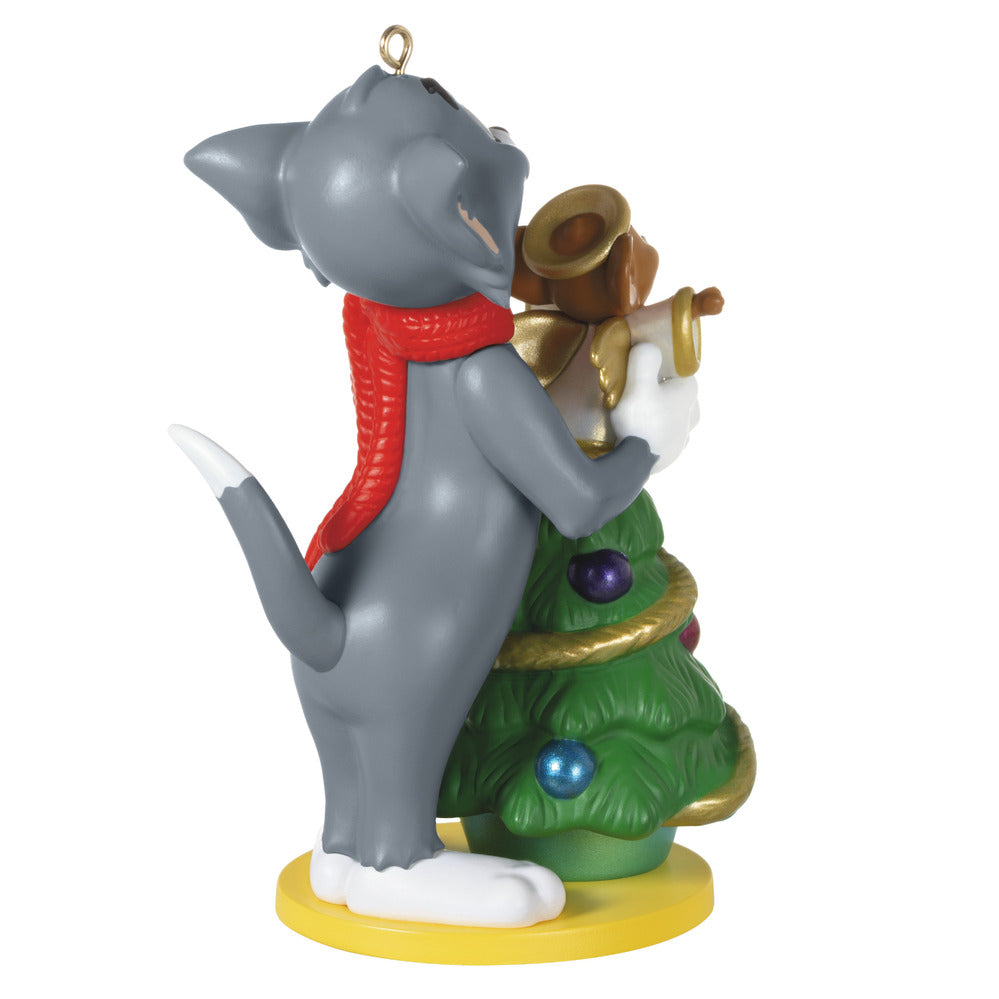 2022 Hallmark Keepsake Ornament - Tom and Jerry Decorating the Tree