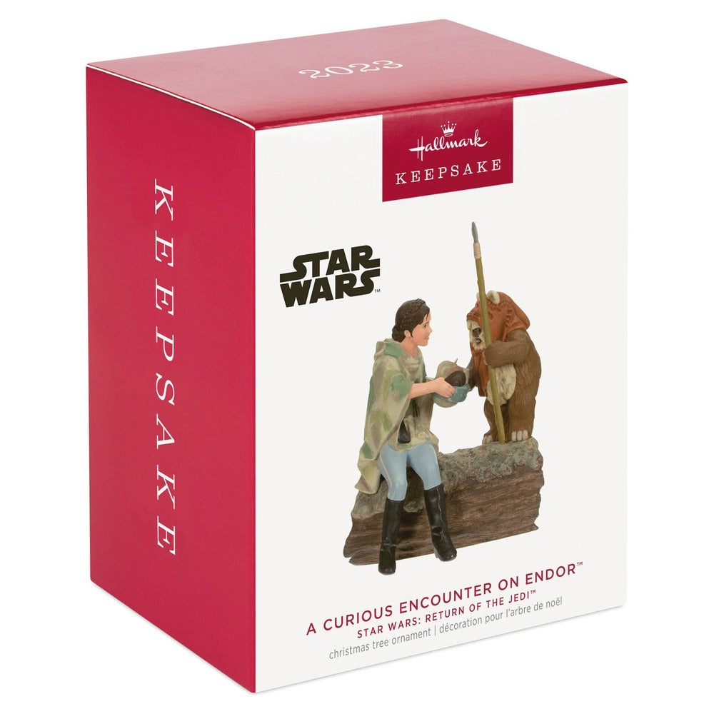 2023 Hallmark Keepsake Ornament - Star Wars: Return of the Jedi A Curious Encounter on Endor