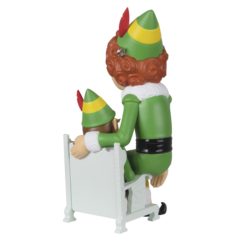 2022 Hallmark Keepsake Ornament - Elf Papa Elf and Buddy the Elf