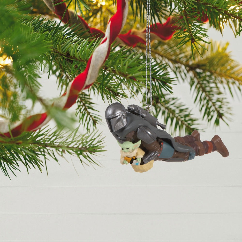 2023 Hallmark Keepsake Ornament - Star Wars: The Mandalorian Grogu's Jetpack Adventure