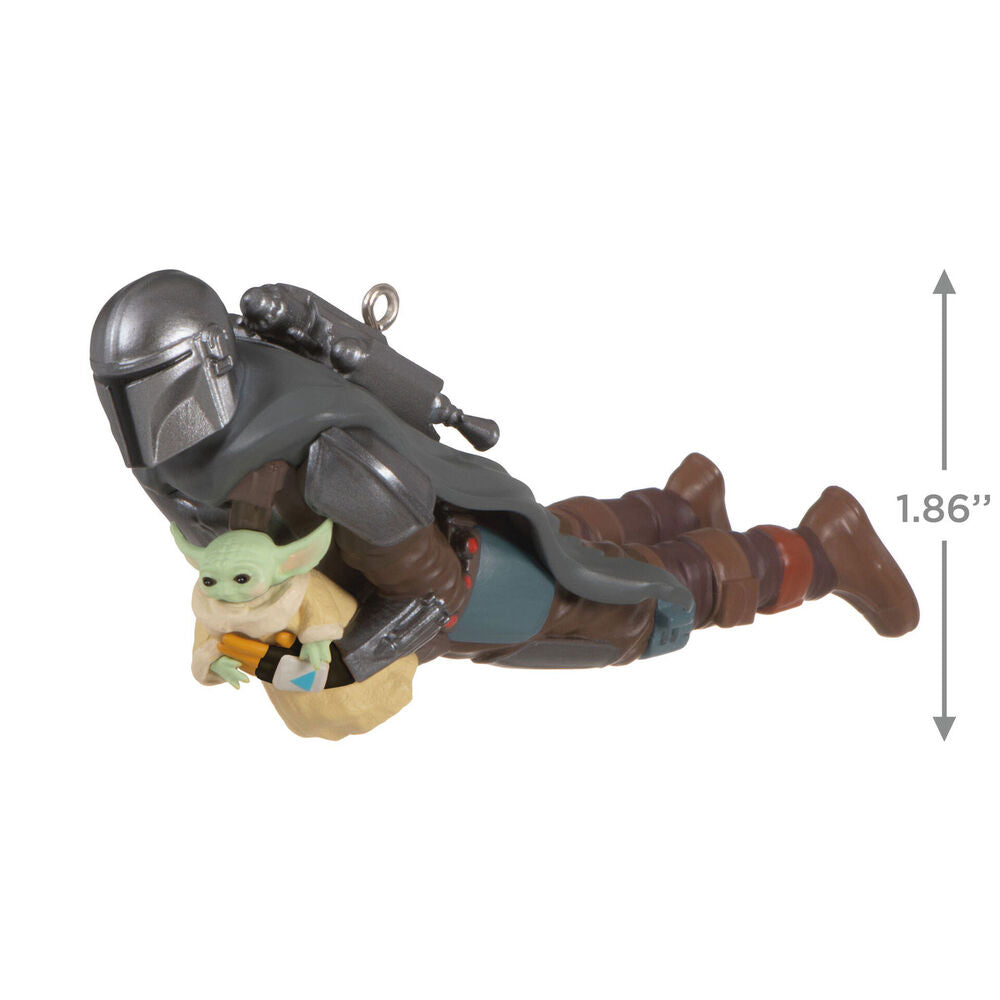 2023 Hallmark Keepsake Ornament - Star Wars: The Mandalorian Grogu's Jetpack Adventure